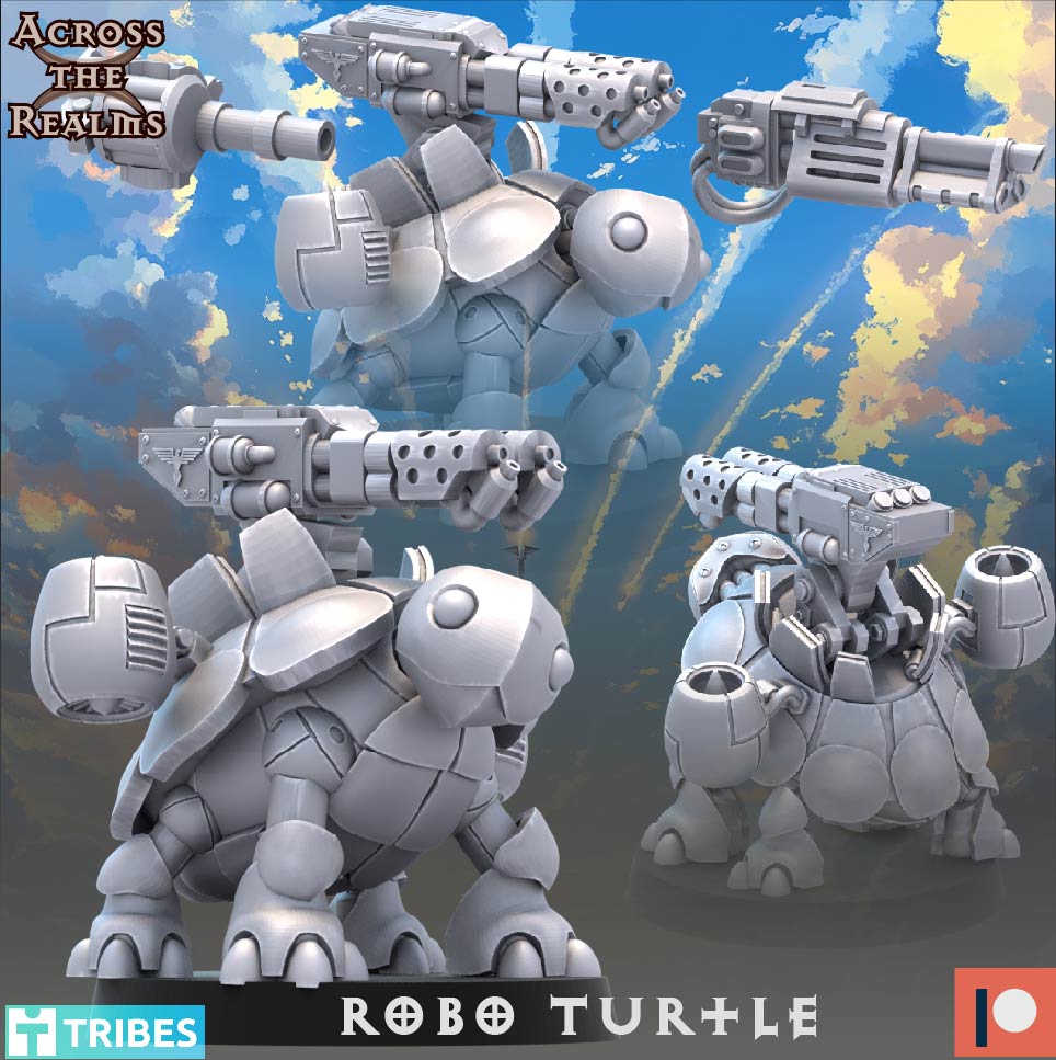 Robo-Turtle - Valkyrie - Across the Realms 32mm