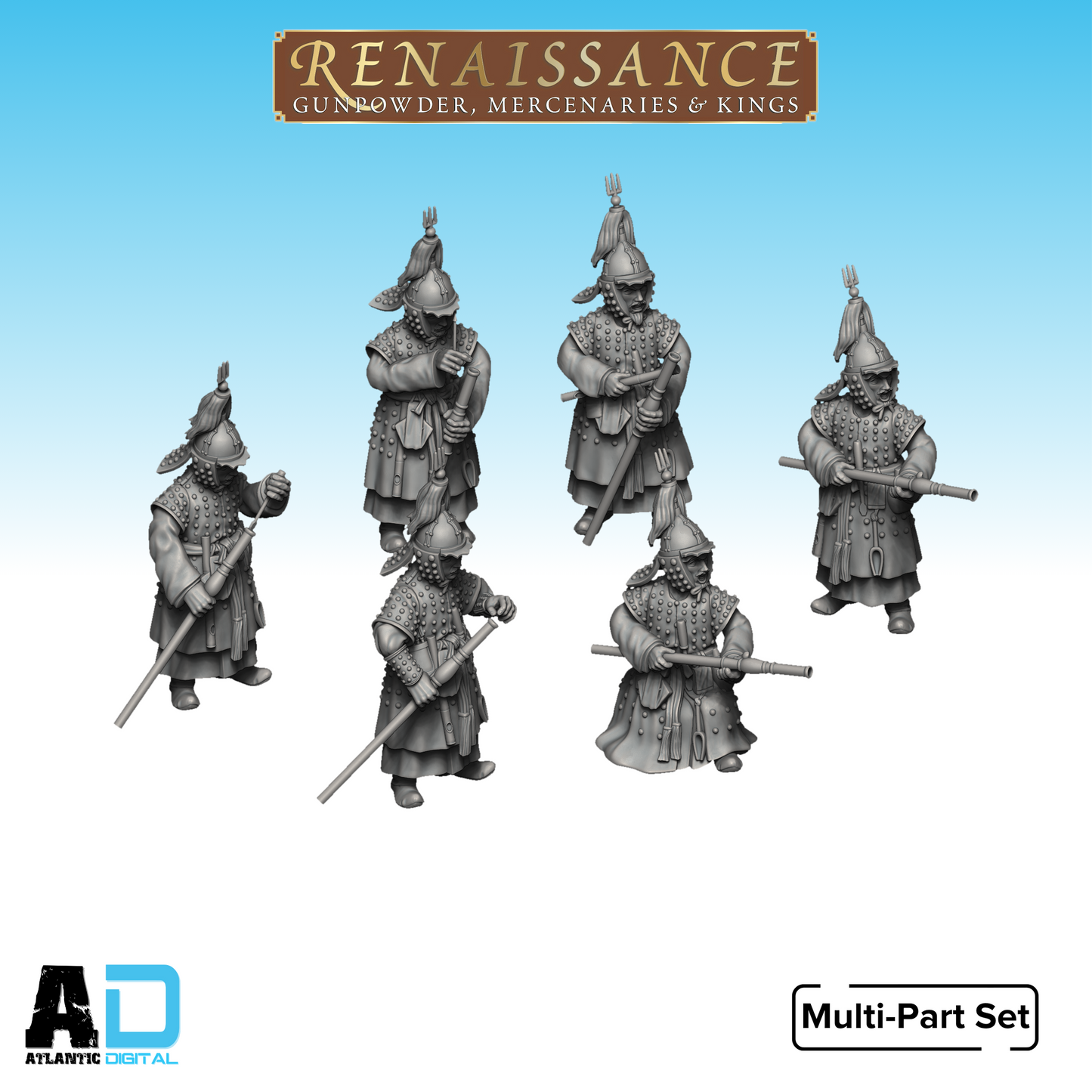 Joseon in Dujeong-Gap Armor with Hand Cannons - Renaissance - Wargames Atlantic