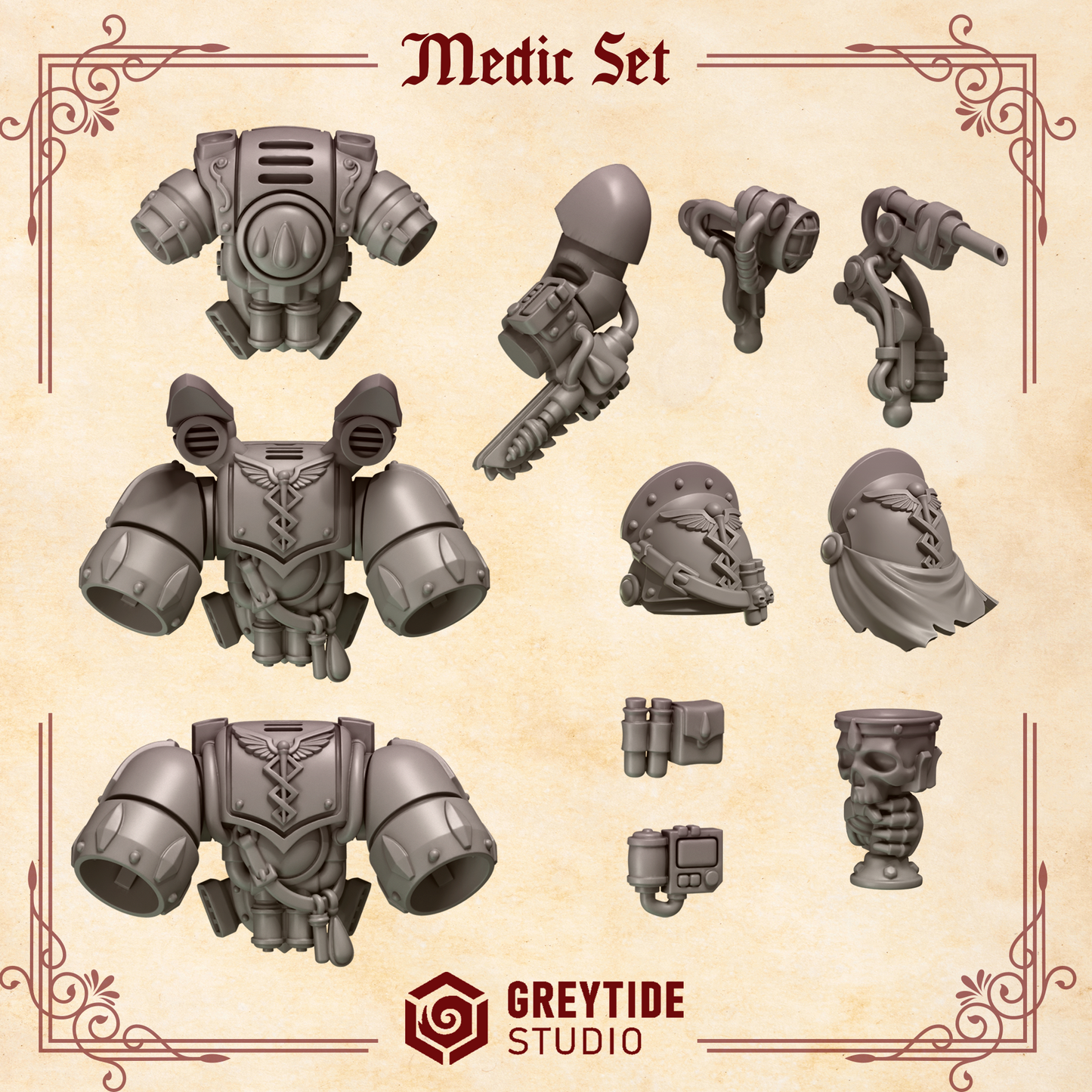 Medic set CL - Bits - GreyTide Studio