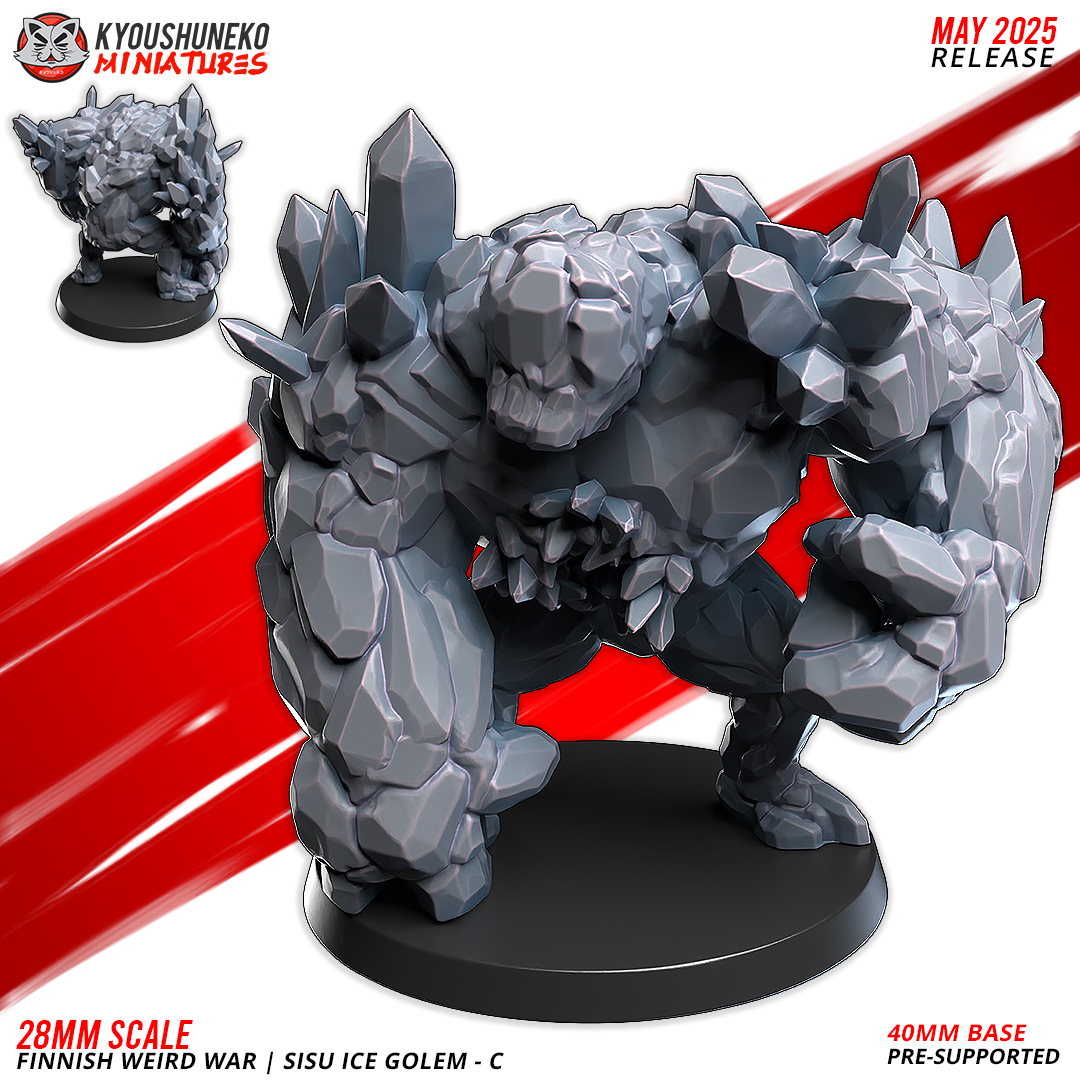 Sisu Ice Golem - C | Finnish Weird War ww2 - Kyoushuneko Miniatures