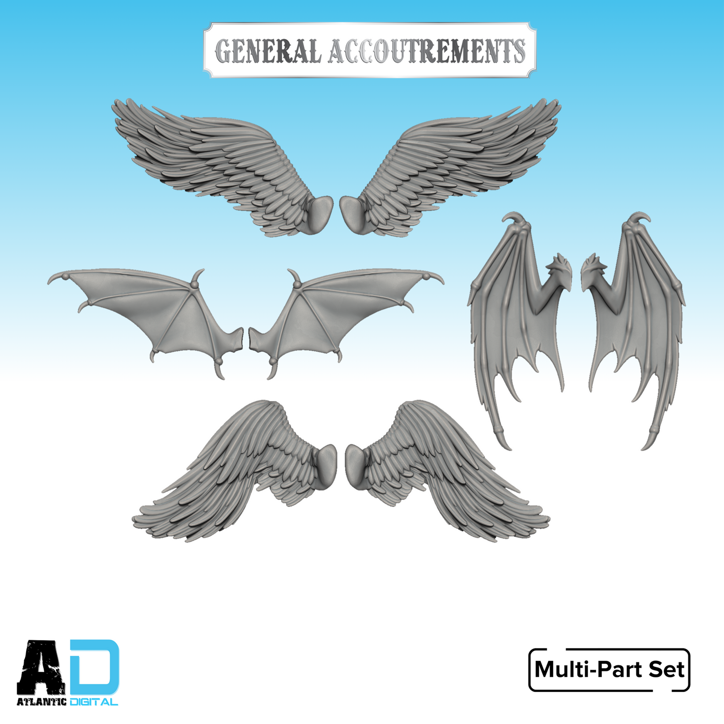 Wings conversion set - General Accoutrements - Bits - Wargames Atlantic