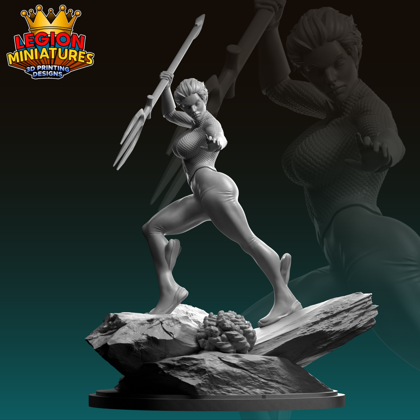 Aquawoman - Legion Miniatures
