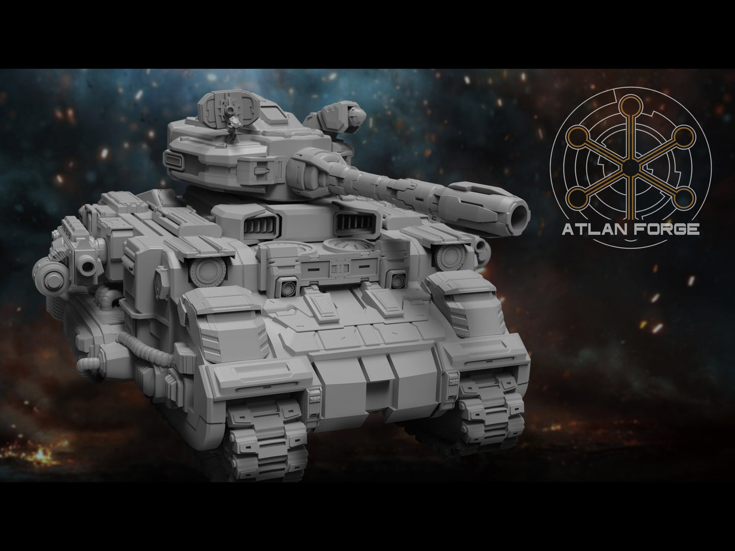 Arctodus Battle Tank - Atlan Forge