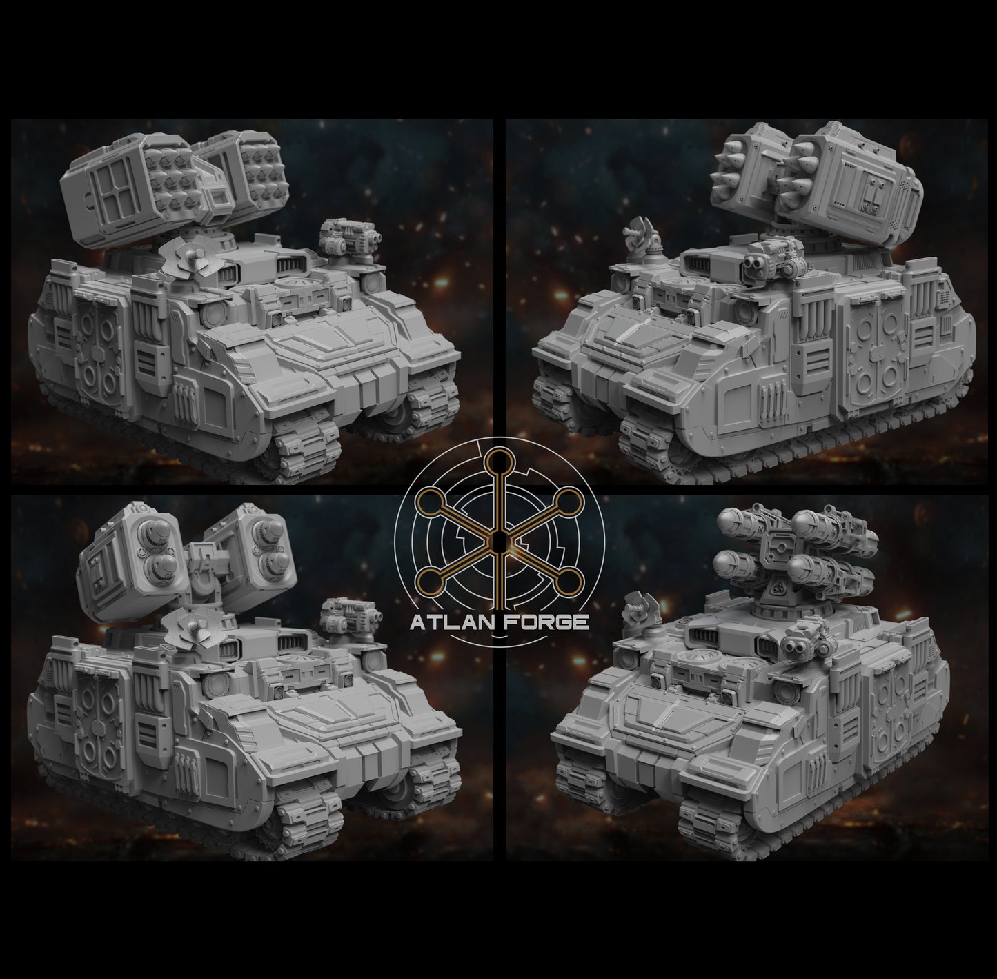 Arctodus Missile Vehicle All Options - Atlan Forge
