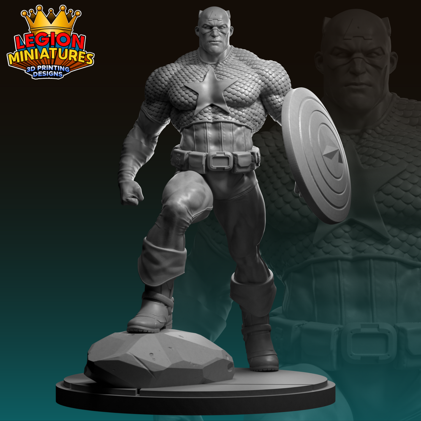 Captain America - Legion Miniatures