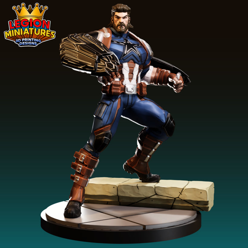 Captain America IW Marvel Rivals - Legion Miniatures