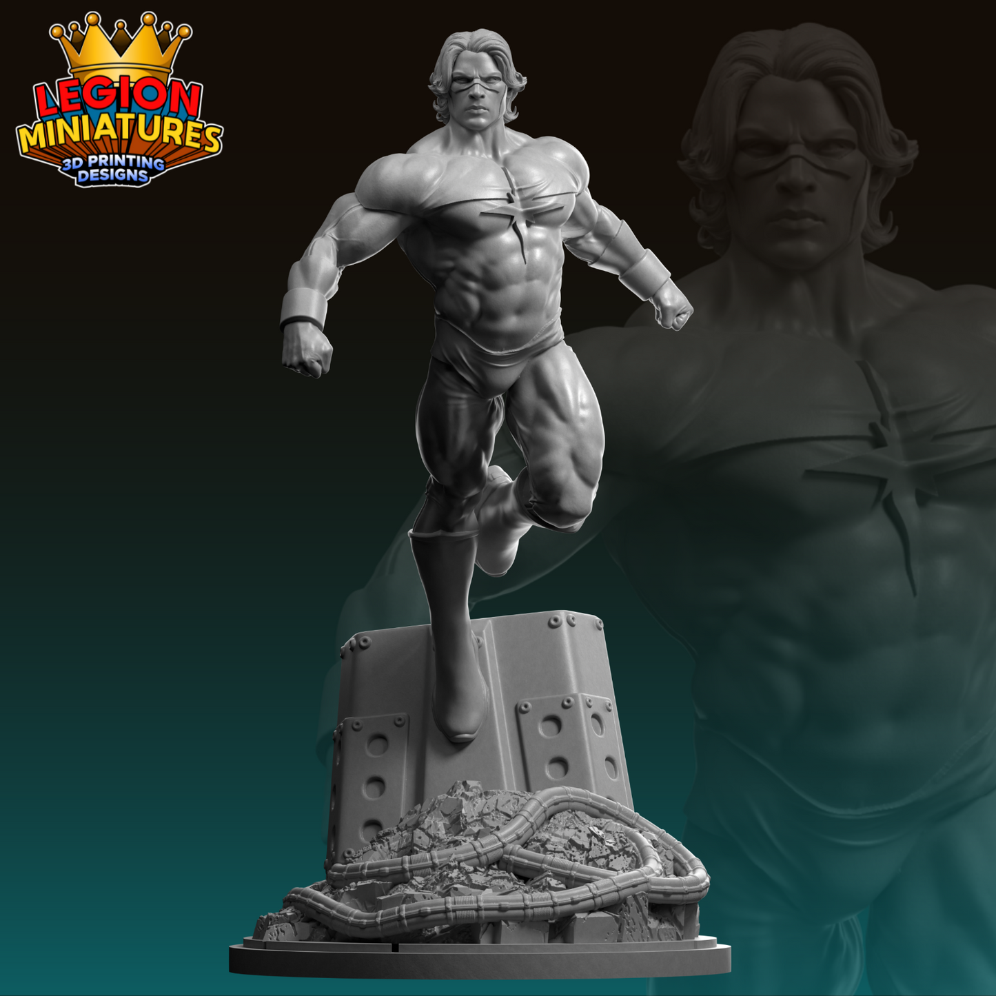 Captain Marvel - Legion Miniatures