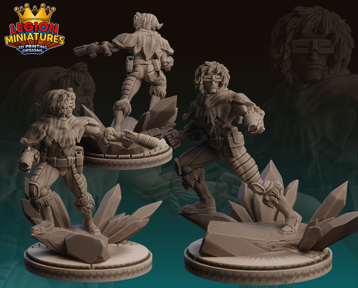 Captain Cold - Legion Miniatures