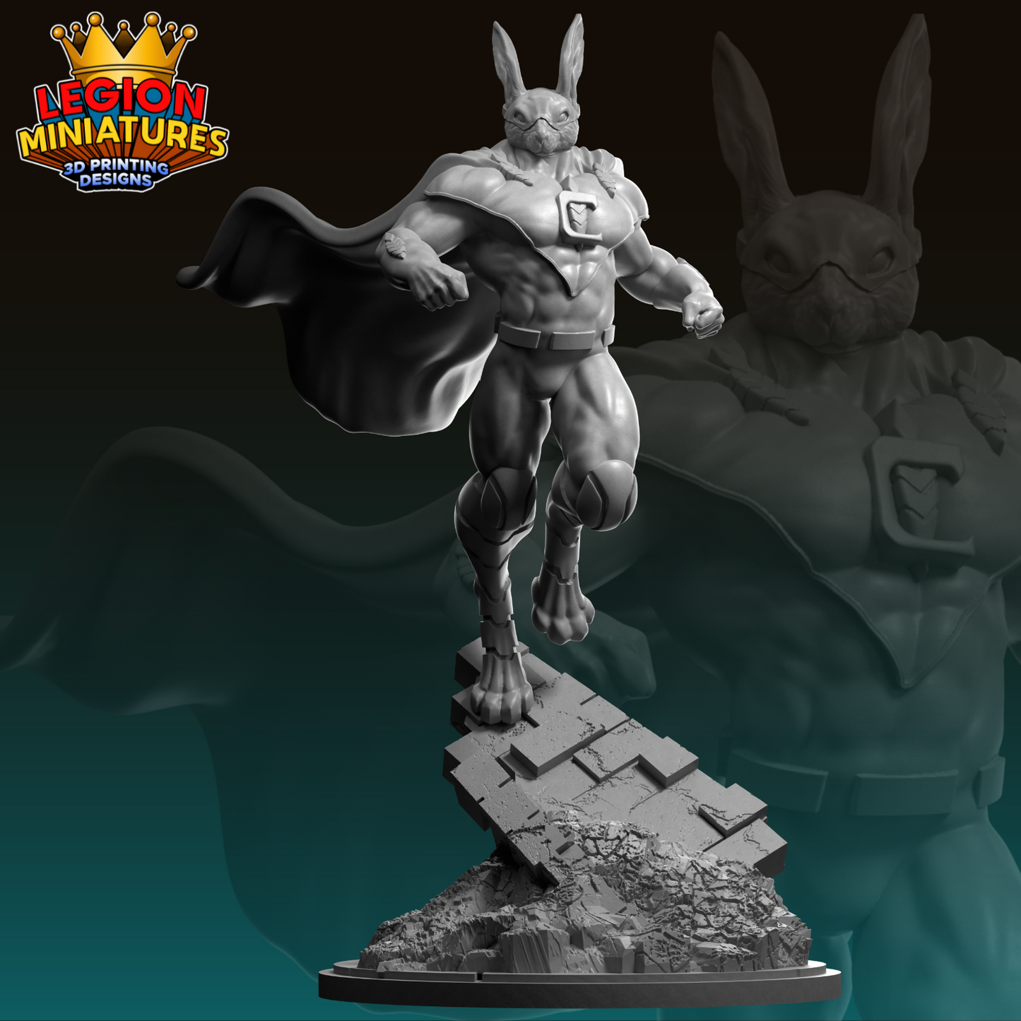 Captain Carrot - Legion Miniatures