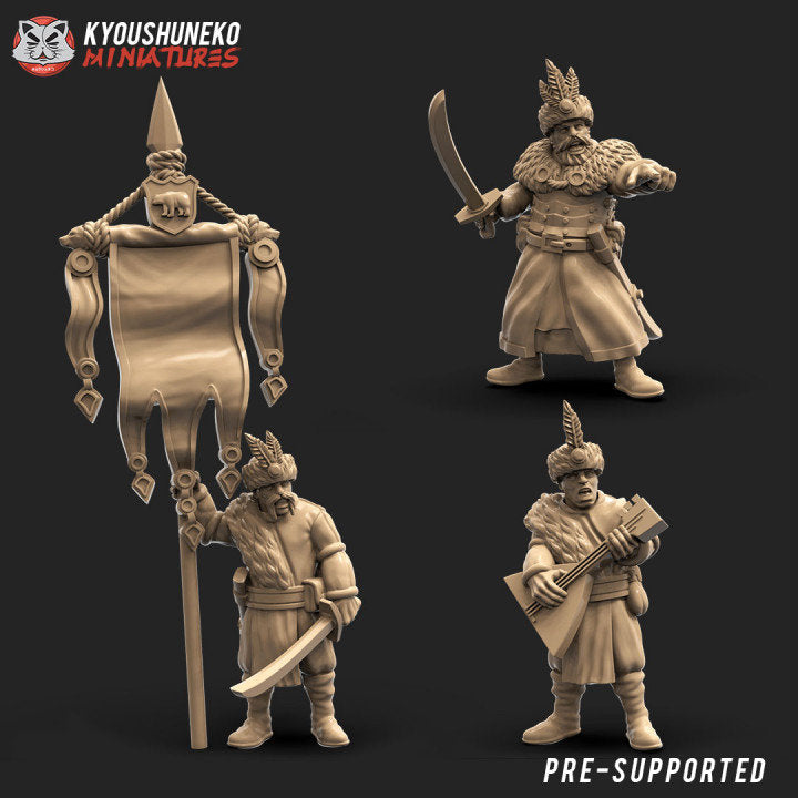 Krizhnev Pole Arm Units - Kyoushuneko miniatures