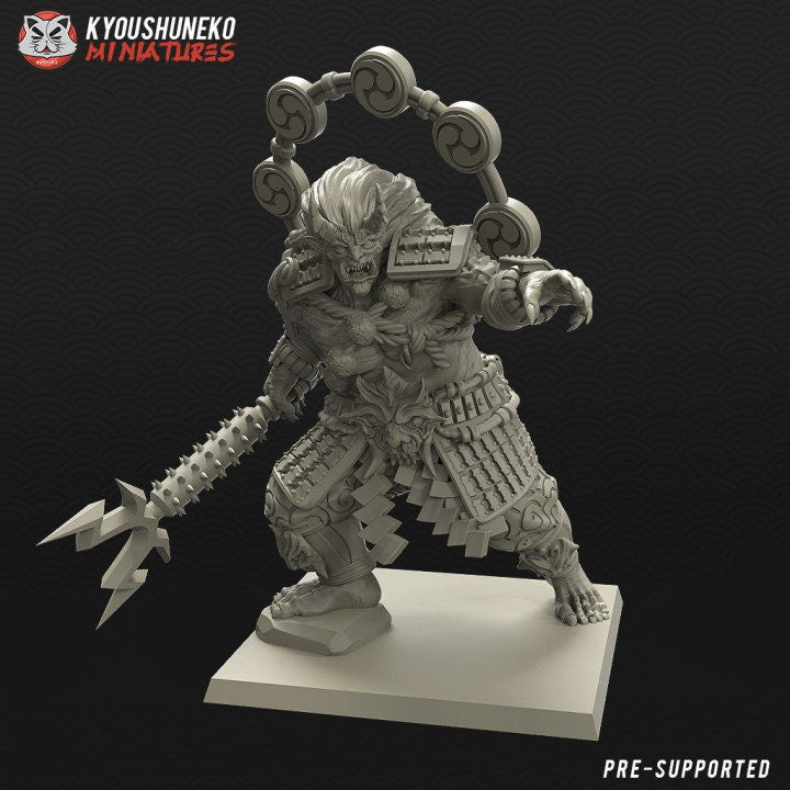 Lightning Oni - Japanese - Kyoushuneko Miniatures
