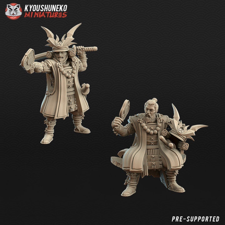 Japanese Samurai Daimyo - Japanese - Kyoushuneko Miniatures