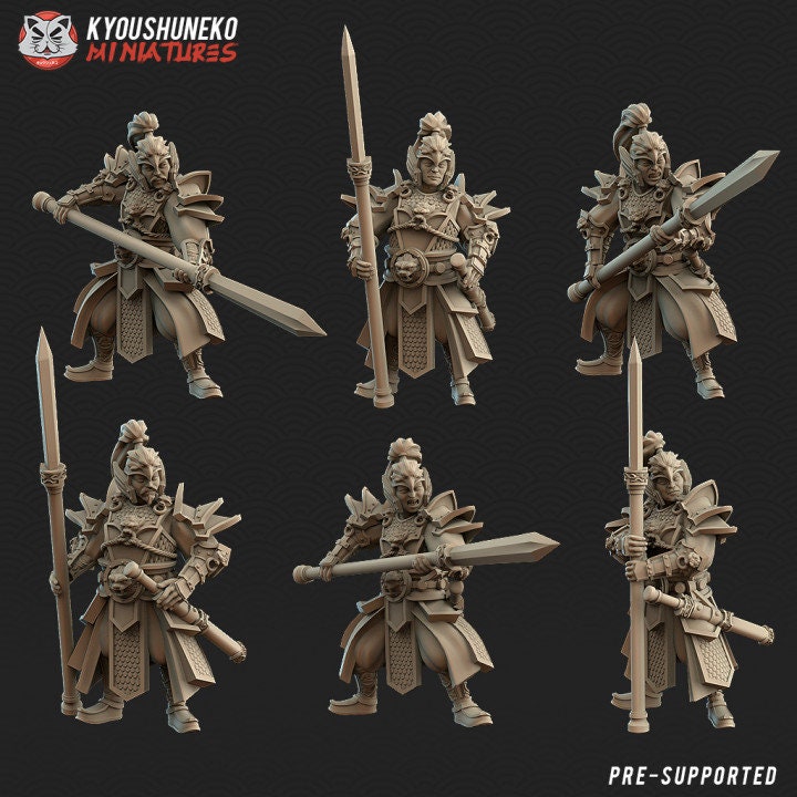 Chinese Imperial Guard - Cathay - Kyoushuneko Miniatures