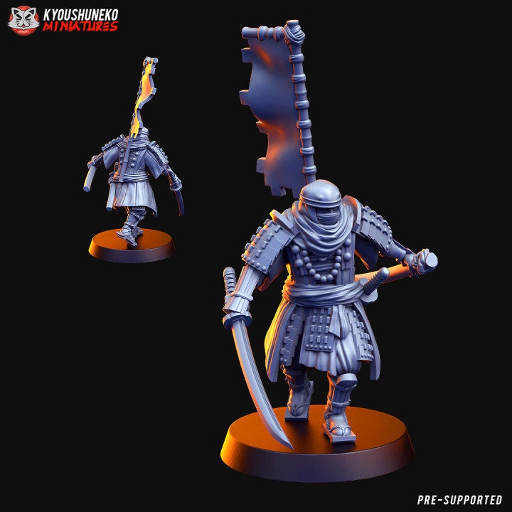 Sohei Monk Daimyo - Japanese - Kyoushuneko Miniatures