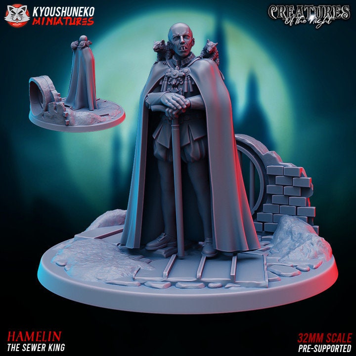 Hamelin Sewer King - Army of the Deads - Kyoushuneko Miniatures
