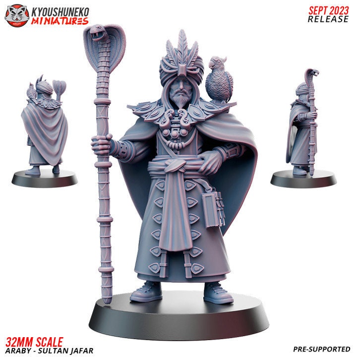 Sultan Jafar - Araby - Kyoushuneko Miniatures