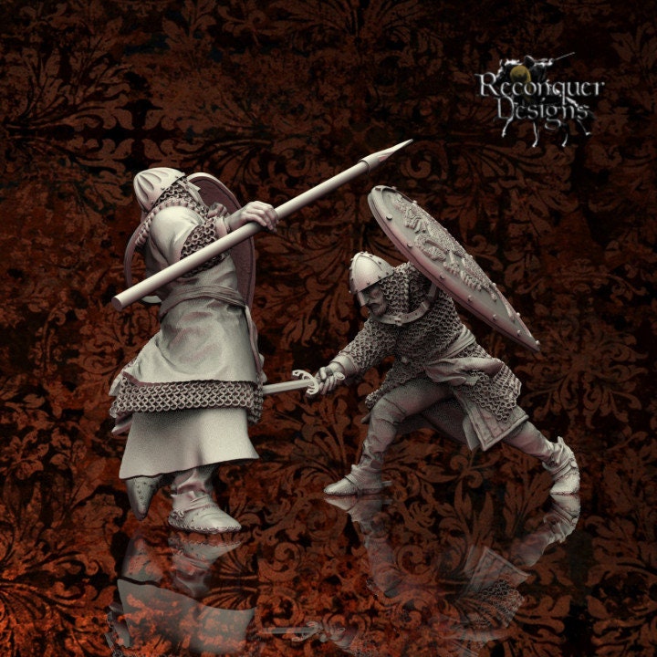 Duel: Rodrigo Diaz vs Hariz 28mm - Reconquer Designs