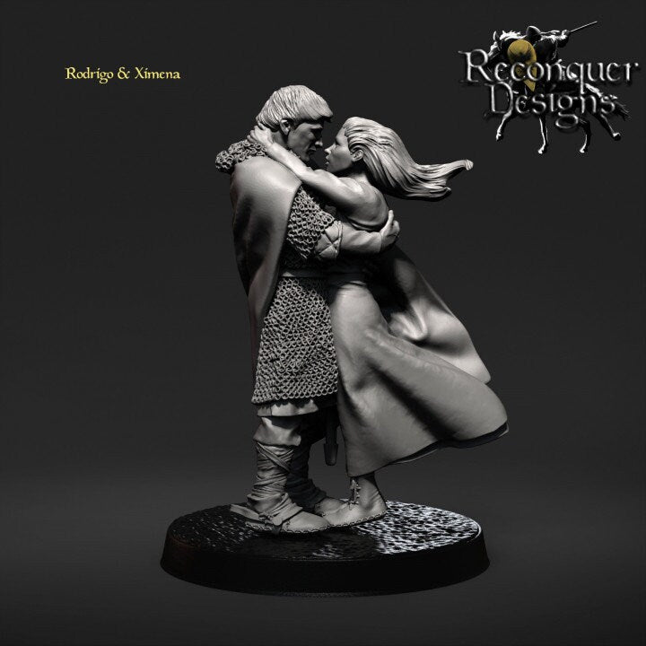 Rodrigo and Ximena 28mm - Reconquer Designs