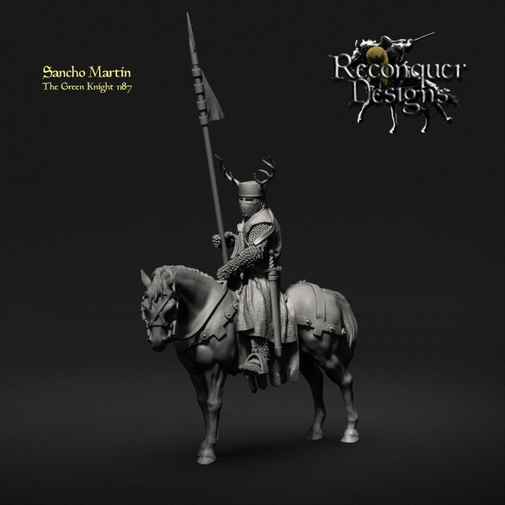 Sancho Partin, The Green Knight 28mm - Reconquer Designs