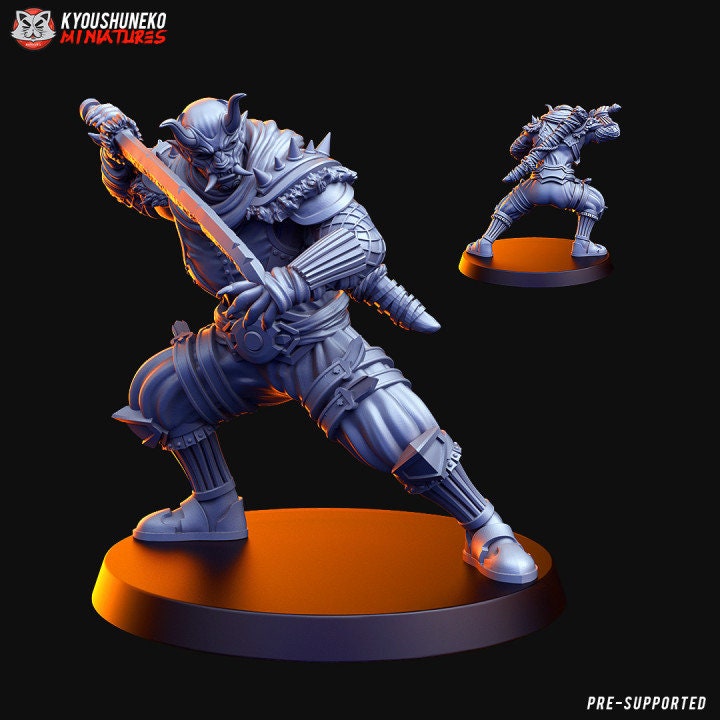 Ninja Oni - Japanese - Kyoushuneko Miniatures