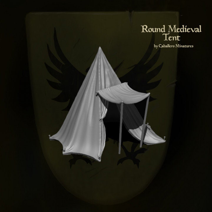 Round Early Medieval Tent 28mm - Reconquer Designs