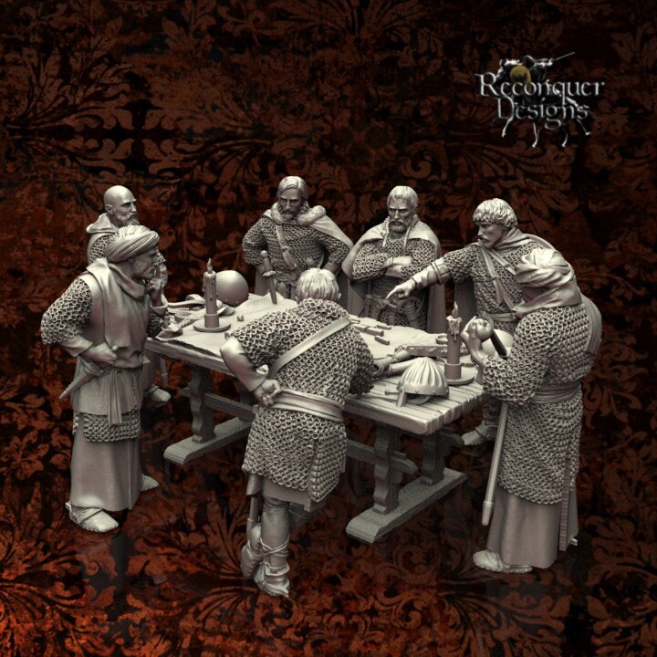 El Cid's Battle Council 28mm - Reconquer Designs