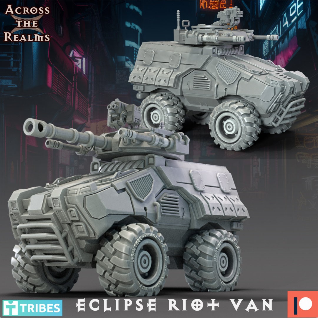Eclipse Riot Van - Pinup Corps - Across the Realms 32mm
