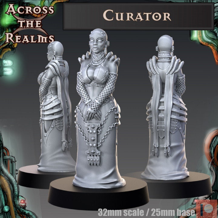 Curator - Pinup Corps - Across the Realms 32mm