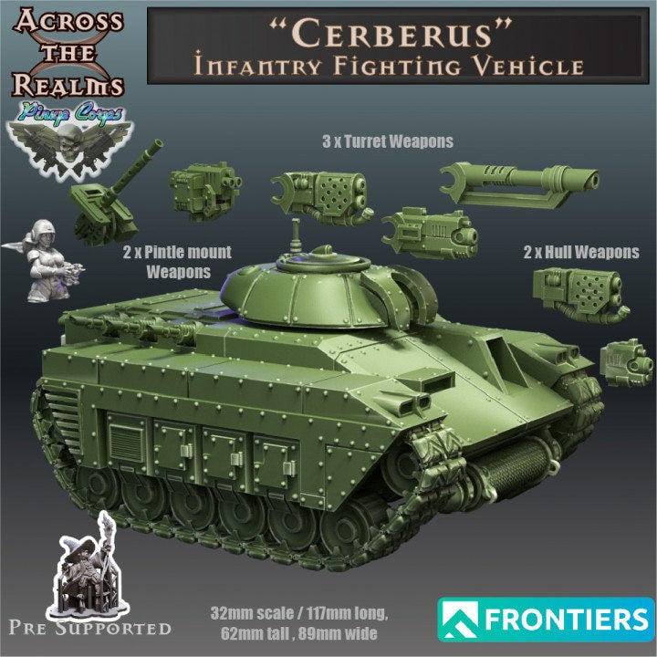 Cerberus IFV - Pinup Corps - Across the Realms 32mm