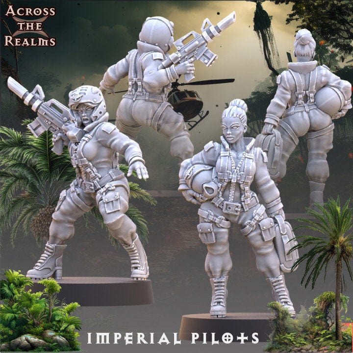 Imperial Pilots - Pinup Corps - Across the Realms 32mm