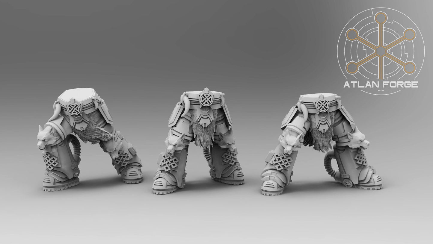 Legs - Asgardian Veterans - Bits - Atlan Forge