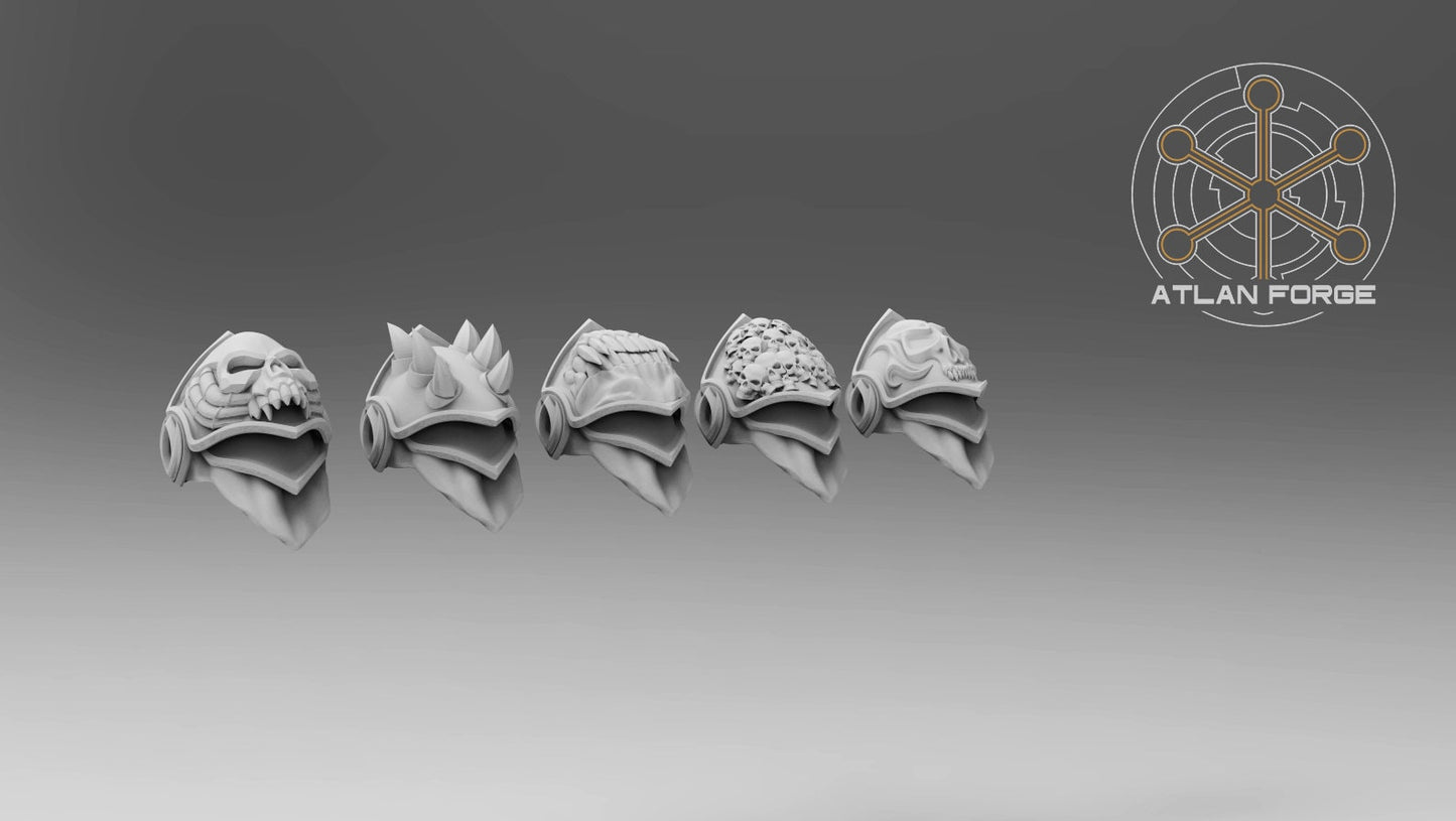 Shoulders - Hades Furies - Bits - Atlan Forge