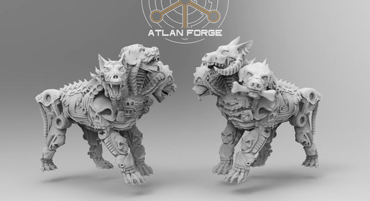 Cerberus - Hounds Of Hades - Bits - Atlan Forge