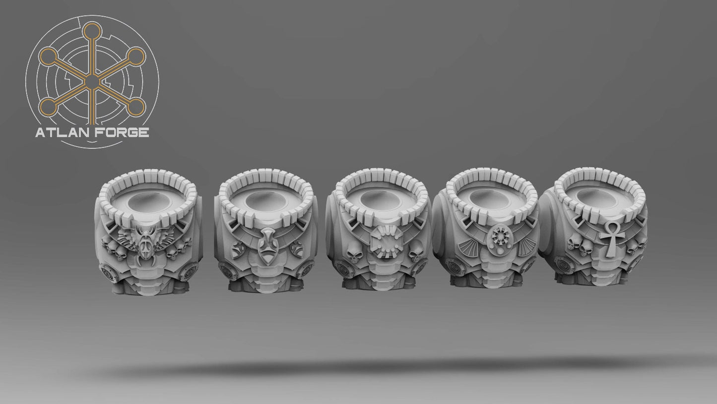 Torsos - Aegyptus Shield Guard - Bits - Atlan Forge