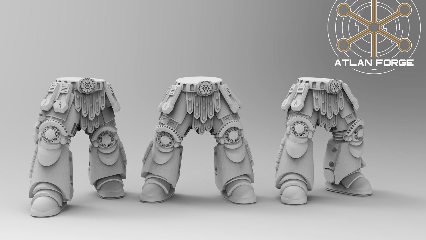 Legs - Minoan Ranged Agema - Bits - Atlan Forge