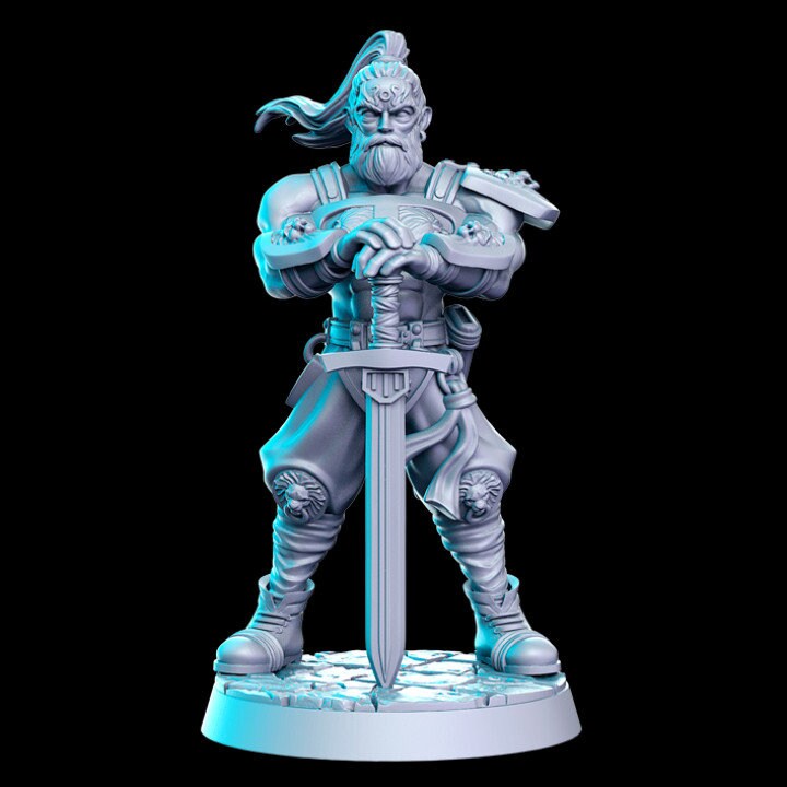 Kensai (Blademaster) - Japanese - Rnestudio 32mm