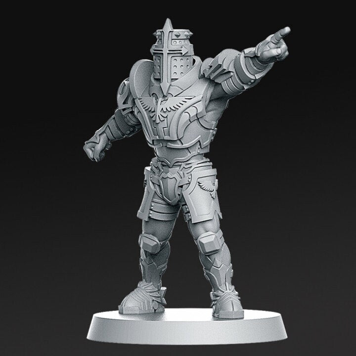 02 human line - Fantasy Football - Rnestudio 32mm
