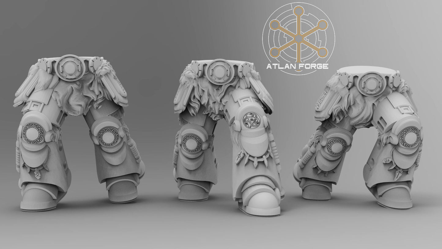 Legs - Asgardian Pack Hunters - Bits - Atlan Forge