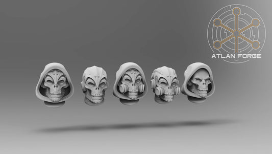 Helmets - Angelic Ravagers - Bits - Atlan Forge