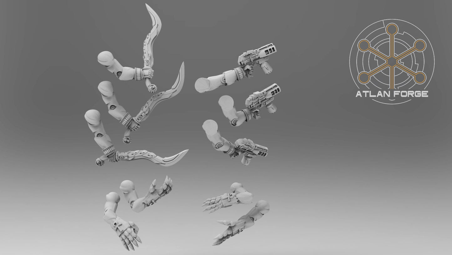 Arms and weapons - Aegyptus Sekhmet - Bits - Atlan Forge