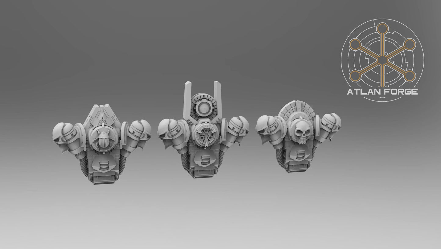 Backpacks - Aegyptus Sekhmet - Bits - Atlan Forge