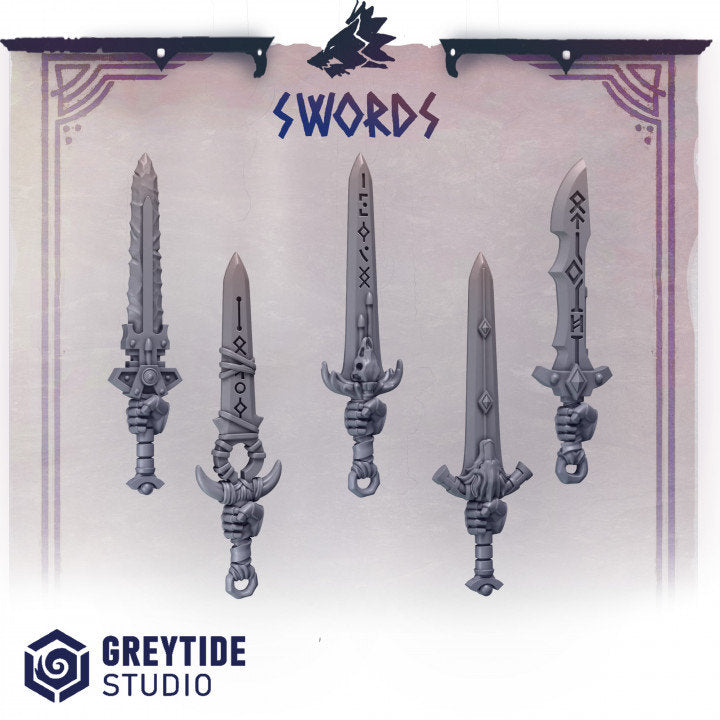 Swords PH - Arms and Weapons - Bits - - GreyTide Studio