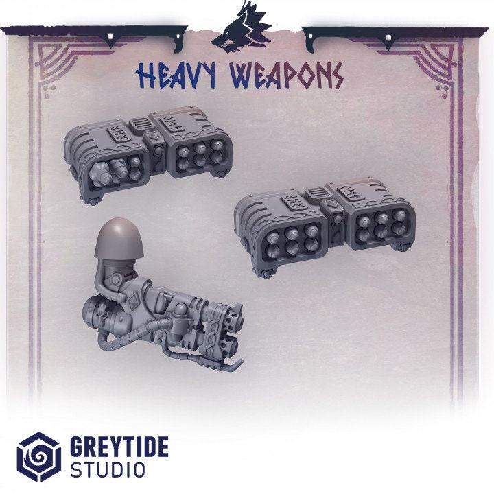 Heavy weapons PH - Arms and Weapons - Bits - - GreyTide Studio