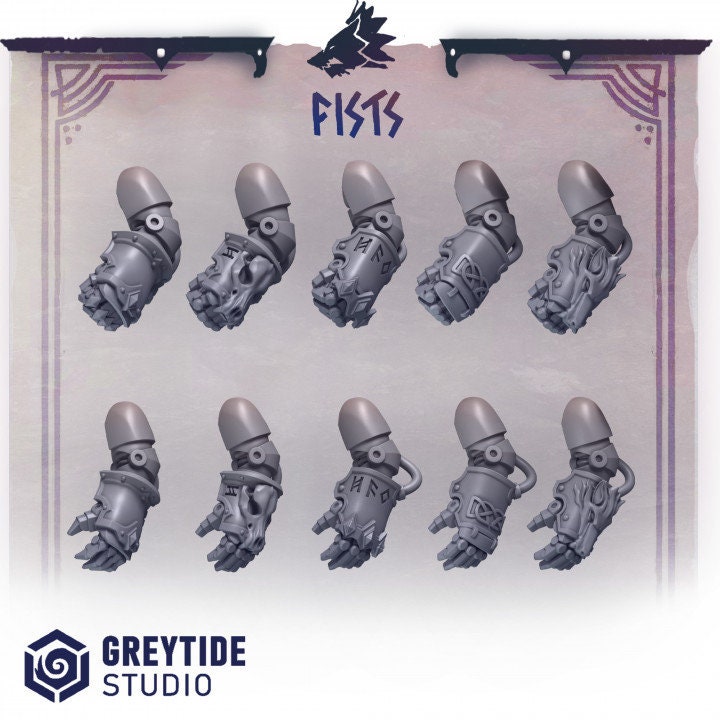 Fists PH - Arms and Weapons - Bits - GreyTide Studio