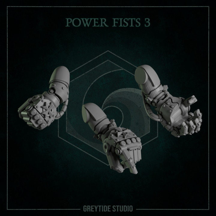 PowerFists 3 - Arms and Weapons - Bits - GreyTide Studio