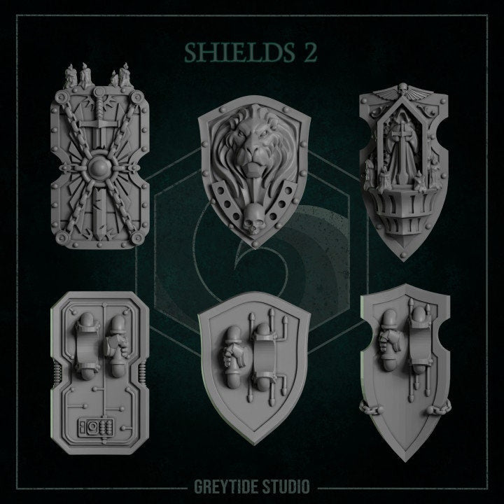Shields 2 - Bits - GreyTide Studio