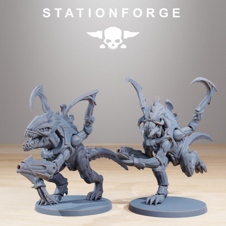 Xenarid Infantry 2.0 v2 - StationForge - 28mm