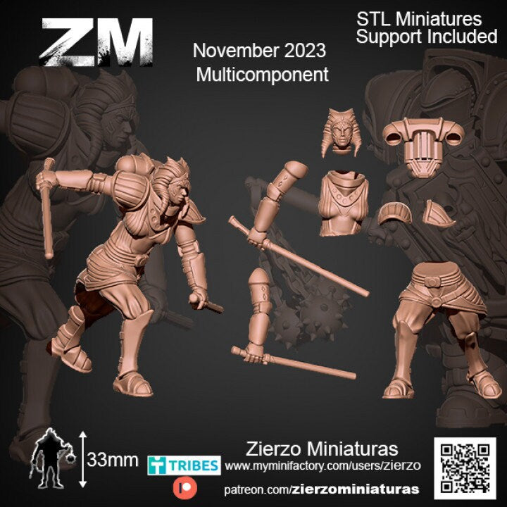 Hero Ronin Clon - Bits - 33mm- Zierzo Miniaturas