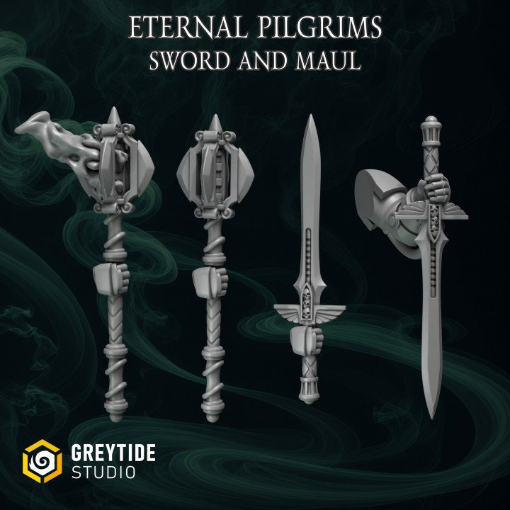 EPT Sword and maul - Arms and Weapons - Bits - GreyTide Studio