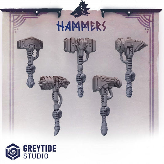 Hammers PH - Arms and Weapons - Bits - - GreyTide Studio